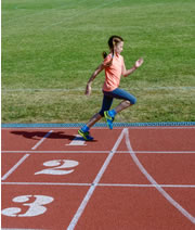 Child running